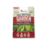 Flexible Stand Up Pouch food bag shown with soil and plant food contents.